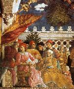 Andrea Mantegna The Court of Gonzaga oil painting artist